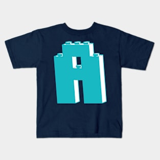 THE LETTER A, Customize My Minifig Kids T-Shirt